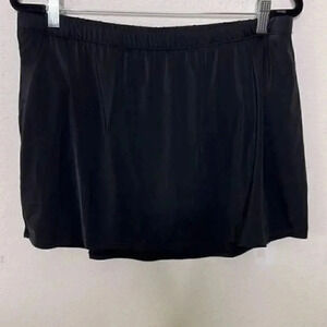 Always for Me black swim skirt/skort plus-size 18w